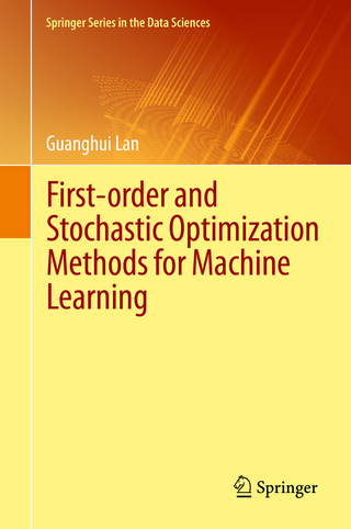 First-order and Stochastic Optimization Methods for Machine Learning