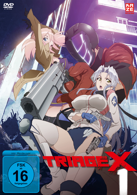 Triage X - DVD 1 - Akio Takami, Takao Kat&ocirc;