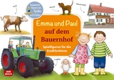 Emma und Paul auf dem Bauernhof. Erz&auml;hlschienen-Figurenset, m. 1 Beilage - Monika Lehner