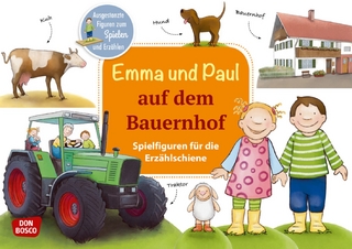 Emma und Paul auf dem Bauernhof. Erzählschienen-Figurenset, m. 1 Beilage
