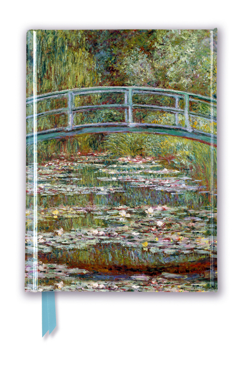 Claude Monet: Bridge over a Pond of Water Lilies (Foiled Pocket Journal) - 