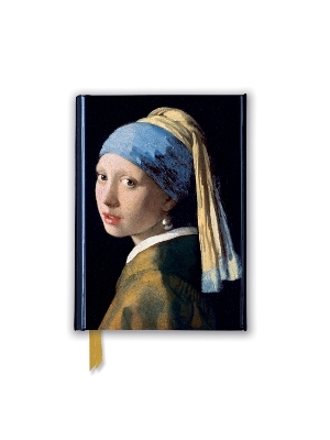Johannes Vermeer: Girl With a Pearl Earring (Foiled Pocket Journal) - 
