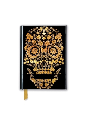 Gold Sugar Skull (Foiled Pocket Journal)