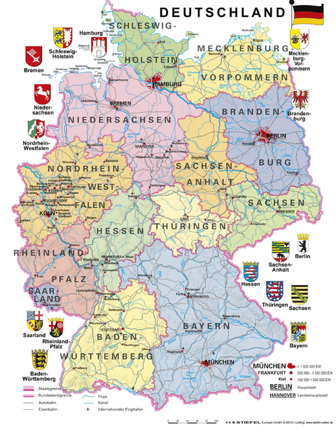 Lernpuzzle Deutschland - 