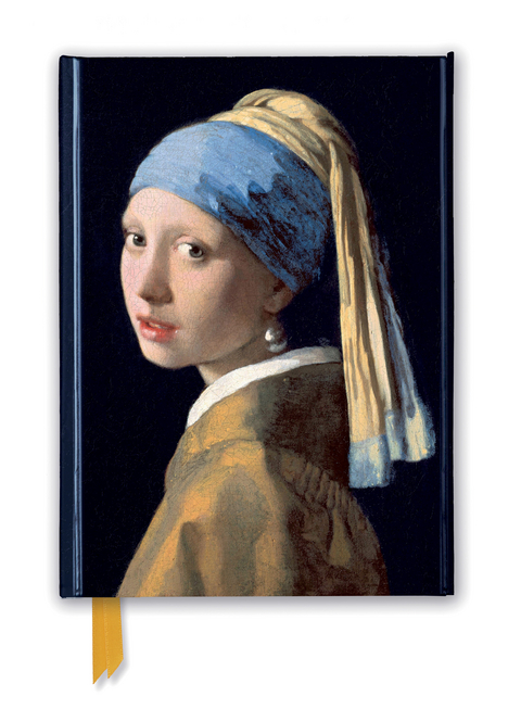 Johannes Vermeer: Girl with a Pearl Earring (Foiled Journal) - 