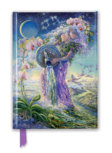 Josephine Wall: Aquarius (Foiled Journal) - 