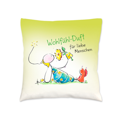 Oups Duftkissen "Wohlf&uuml;hl-Duft f&uuml;r liebe Menschen" - Kurt H&ouml;rtenhuber