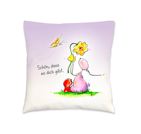 Oups Duftkissen "Sch&ouml;n, dass es dich gibt." - Kurt H&ouml;rtenhuber