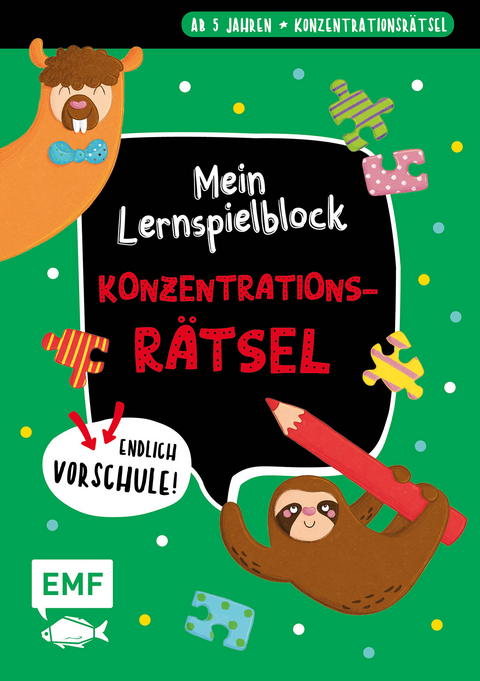 Endlich Vorschule! Mein Lernspielblock &ndash; Konzentrationsr&auml;tsel