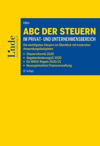 ABC der Steuern im Privat- und Unternehmensbereich