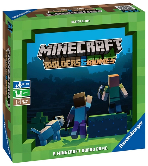 Minecraft: Builders & Biomes - Gesellschaftsspiel & Brettspiel ab 10 Jahre - Ulrich Blum