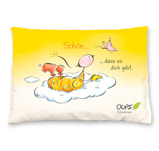 Oups Zirbenkissen GELB 
