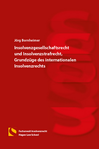 Insolvenzgesellschaftsrecht und Insolvenzstrafrecht, Grundzüge des internationalen Insolvenzrechts