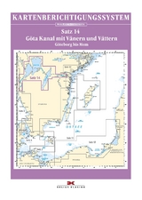 Berichtigung Sportbootkarten Satz 14: Götakanal mit Vänern und Vättern (Ausgabe 2020) - 