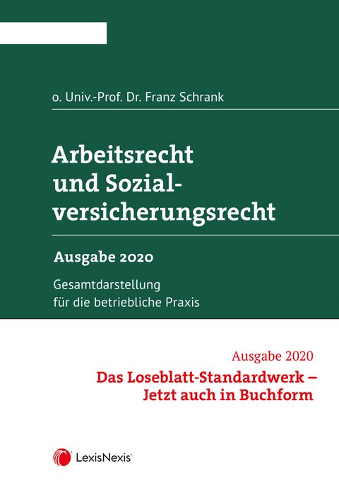 Arbeitsrecht und Sozialversicherungsrecht 2020 - Franz Schrank