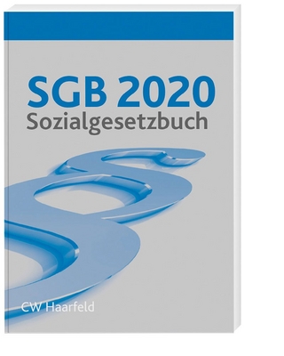 SGB 2020 Sozialgesetzbuch Gesamtausgabe