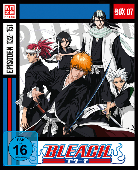 Bleach TV Serie - Blu-ray-Box 7 (Episoden 132-151) (3 Blu-rays) - Noriyuki Abe
