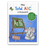 Mein Tafel-ABC in Druckschrift mit Artikeln - Helga Momm