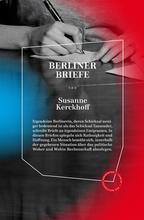 Berliner Briefe - Susanne Kerckhoff