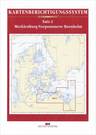 Berichtigung Sportbootkarten Satz 2: Mecklenburg-Vorpommern - Bornholm (Ausgabe 2020)
