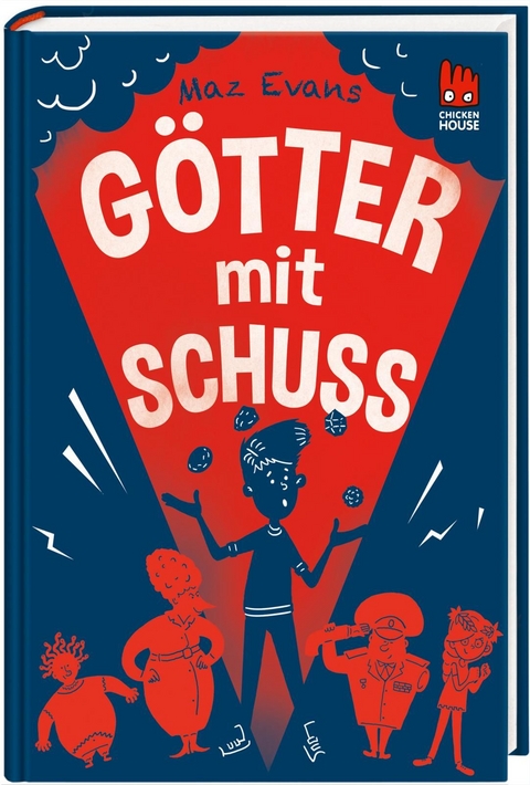 Die Chaos-G&ouml;tter 4: G&ouml;tter mit Schuss - Maz Evans