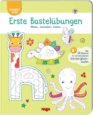 Erste Bastelübungen – Malen, schneiden, kleben