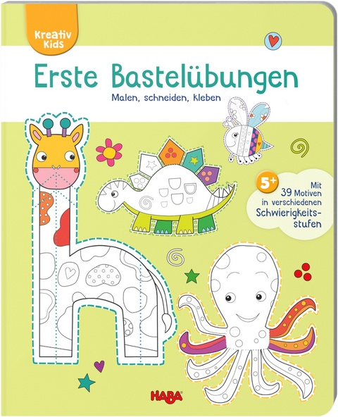 Erste Bastel&uuml;bungen &ndash; Malen, schneiden, kleben - Elizabeth Golding