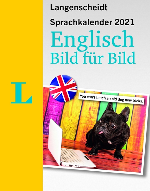 Langenscheidt Sprachkalender Bild f&uuml;r Bild Englisch 2021