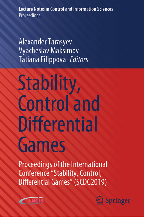 Stability, Control and Differential Games - 