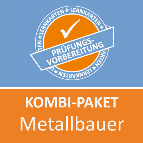 Kombi-Paket Metallbauer FR Konstruktionstechnik Lernkarten - Zoe Keßler