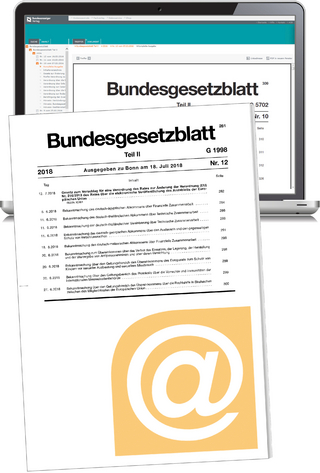Bundesgesetzblatt Teil II, E-Mail-Datenservice (Jahresabonnement)