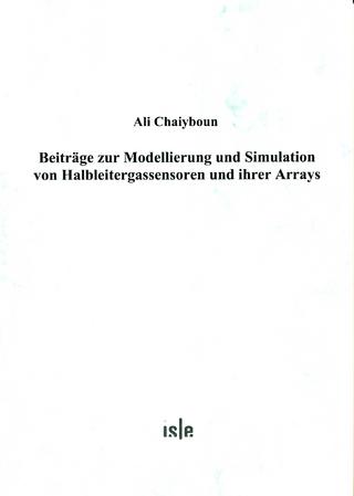 Beiträge zur Modellierung und Simulation von Halbleitergassensoren und ihrer Arrays