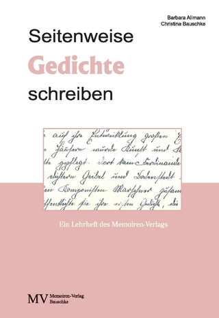 Seitenweise Gedichte schreiben