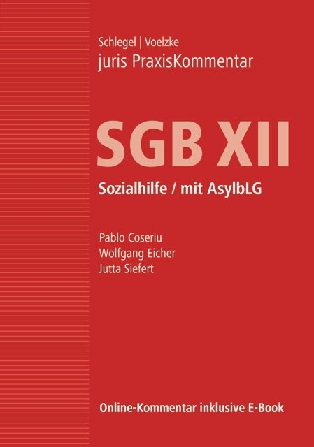 juris PraxisKommentar SGB / juris PraxisKommentar SGB XII - Sozialhilfe / mit AsylbLG - 