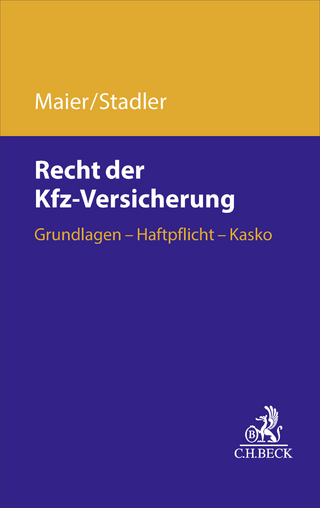 Recht der Kfz-Versicherung