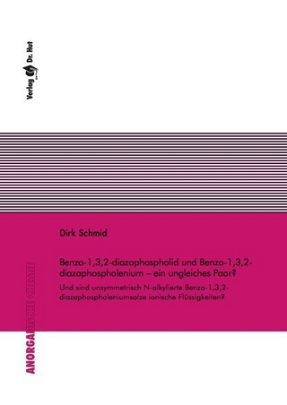 Benzo-1,3,2-diazaphospholid und Benzo-1,3,2-diazaphospholenium – ein ungleiches Paar? Und sind unsymmetrisch N-alkylierte Benzo-1,3,2-diazaphospholeniumsalze ionische Flüssigkeiten?