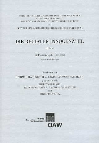 Die Register Innocenz`III. 11. Band