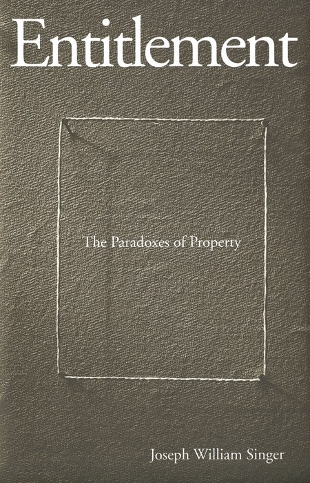 Entitlement -  Singer Joseph William Singer