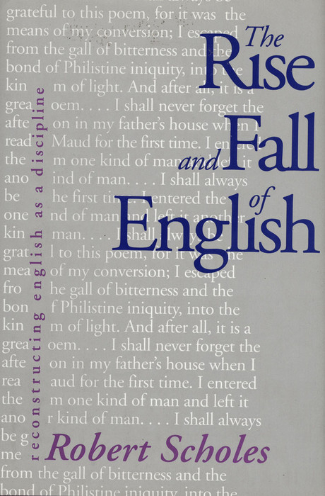 Rise and Fall of English -  Scholes Robert Scholes
