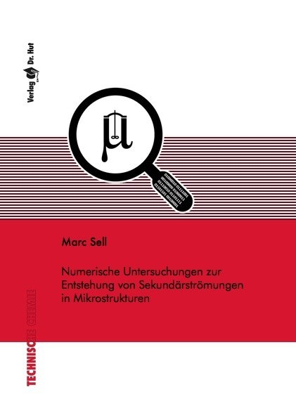 Numerische Untersuchungen zur Entstehung von Sekund&auml;rstr&ouml;mungen in Mikrostrukturen - Marc Sell