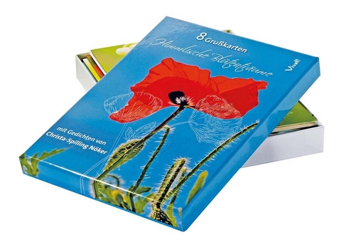 8er-Set Gru&szlig;karten &raquo;Himmlische Bl&uuml;tentr&auml;ume&laquo; - Christa Spilling-N&ouml;ker