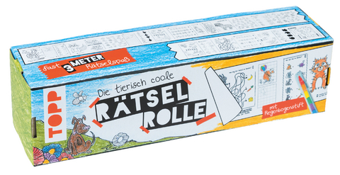 Tierisch coole R&auml;tselrolle -  Frechverlag