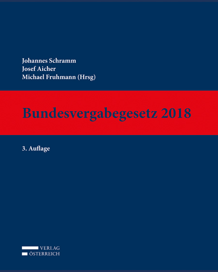 Bundesvergabegesetz 2018 - 