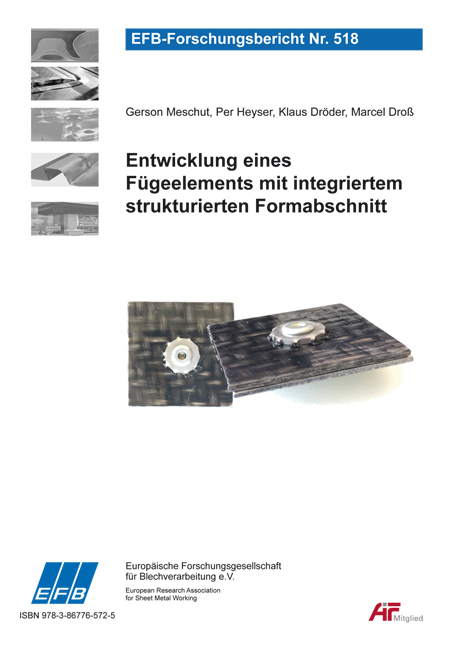 Entwicklung eines F&uuml;geelements mit integriertem strukturierten Formabschnitt - Per Heyser, Klaus Dr&ouml;der, Marcel Dro&szlig;, Gerson Meschut