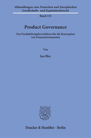 Product Governance.