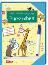 Schlau f&uuml;r die Schule: Mein Wisch-Weg-Set: Buchstaben - Christine Mildner