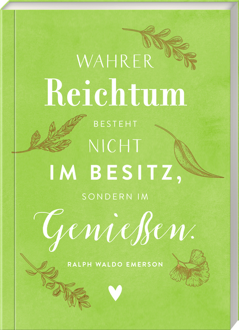 Kleines Notizheft (Gr&uuml;n, H&ouml;lker K&uuml;chenpapeterie)