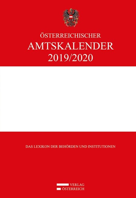 &Ouml;sterreichischer Amtskalender 2019/2020