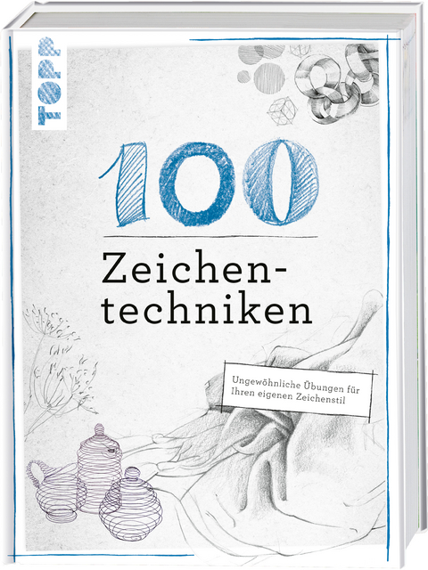 100 Zeichentechniken - Monika Reiter, Dieter Schlautmann