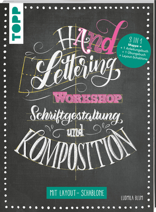 Handlettering Workshop Schriftgestaltung und Komposition. Mit Layout-Schablone